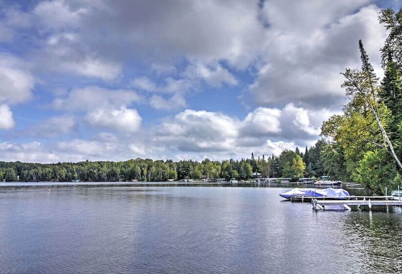 Land O  Lakes Hideaway W/ Boat Dock & Lake Views!