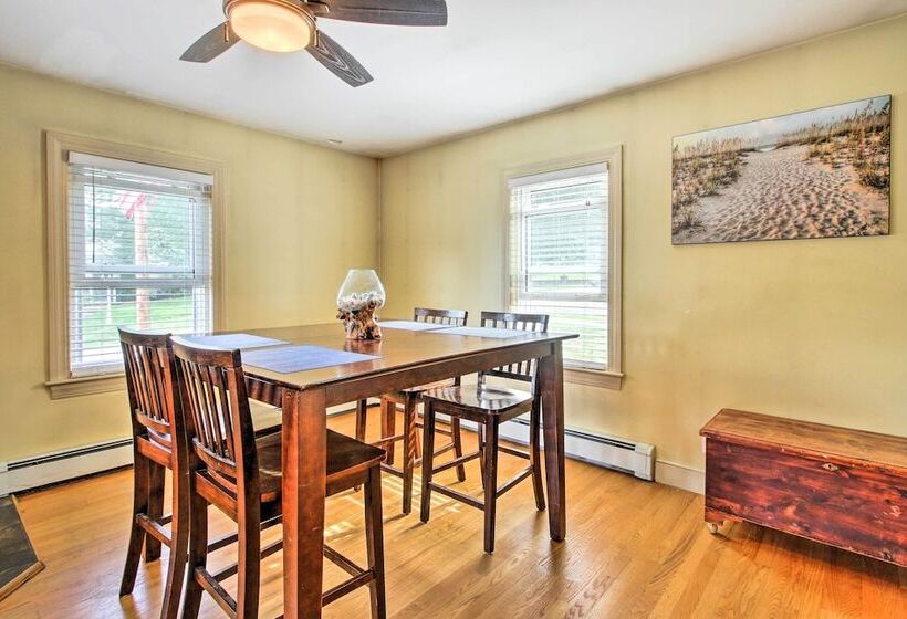 Walking Distance To Beach: Maine Home W/ Deck!