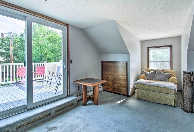 Walking Distance To Beach: Maine Home W/ Deck!