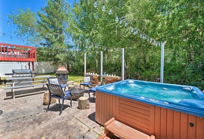 Layton Cabin/spa With Private Sauna & Hot Tub!