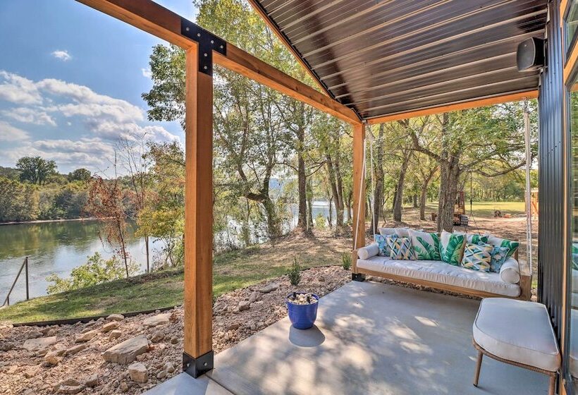 Modern Norfork House W/ Patio On White River!