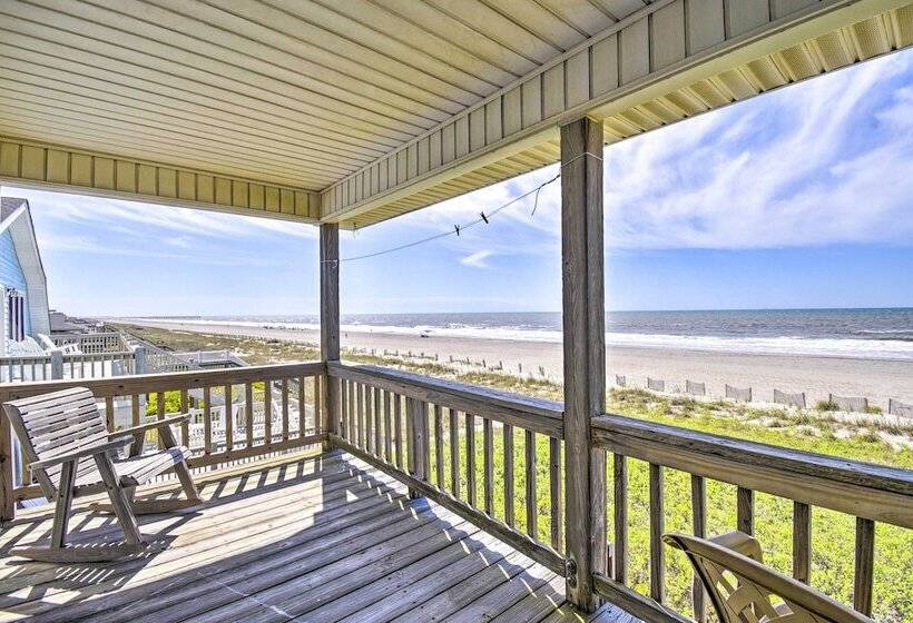 Oceanfront Retreat W/ Holden Beach Access!