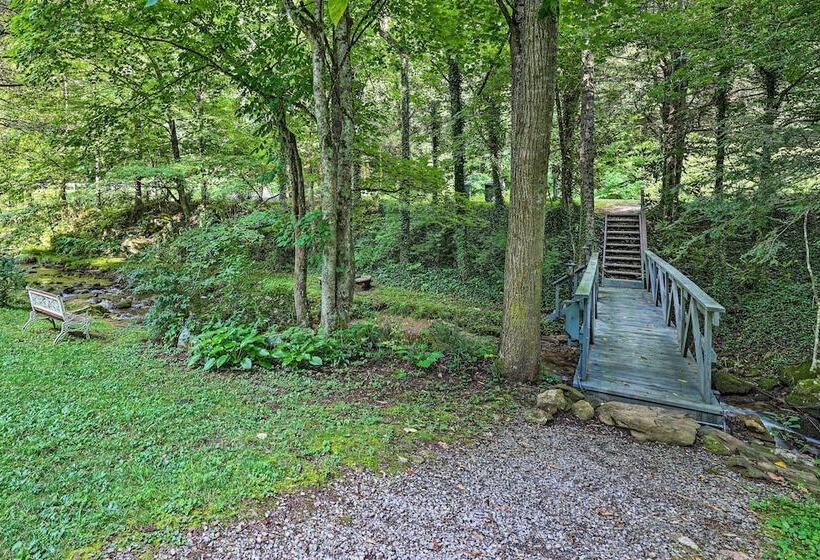 Peaceful Roan Mountain Escape: On Site Creek!