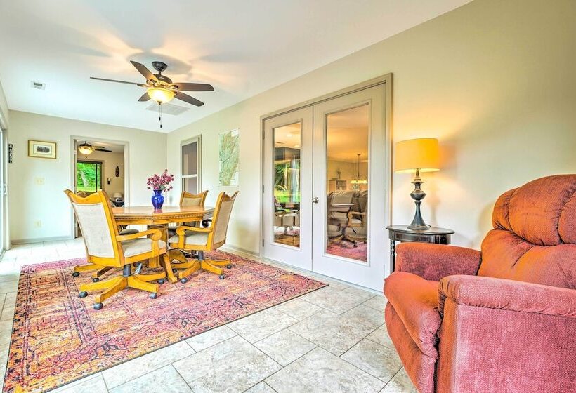 Pisgah Forest Farm Home: Outdoor Pool & Games