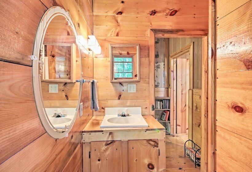 Pisgah Forest  The Oak  Cabin W/deck By Creek