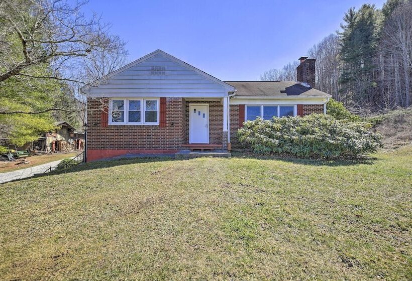 Quaint Creekside Home W/ Spacious Deck & Yard