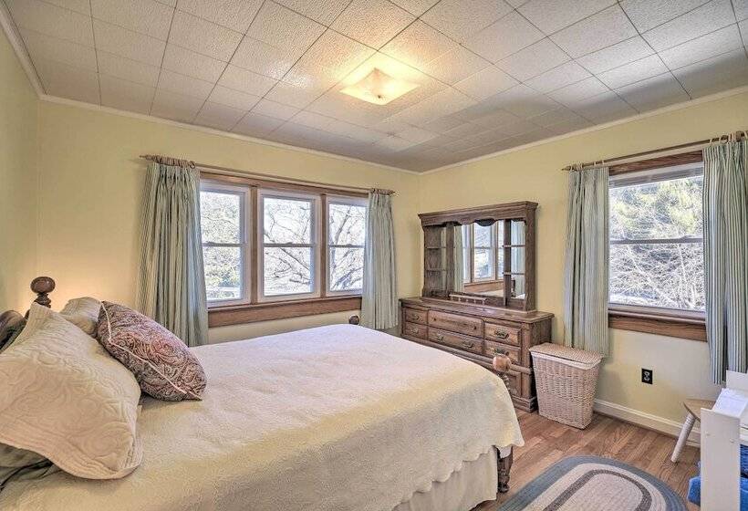 Quaint Creekside Home W/ Spacious Deck & Yard