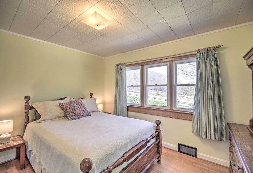 Quaint Creekside Home W/ Spacious Deck & Yard