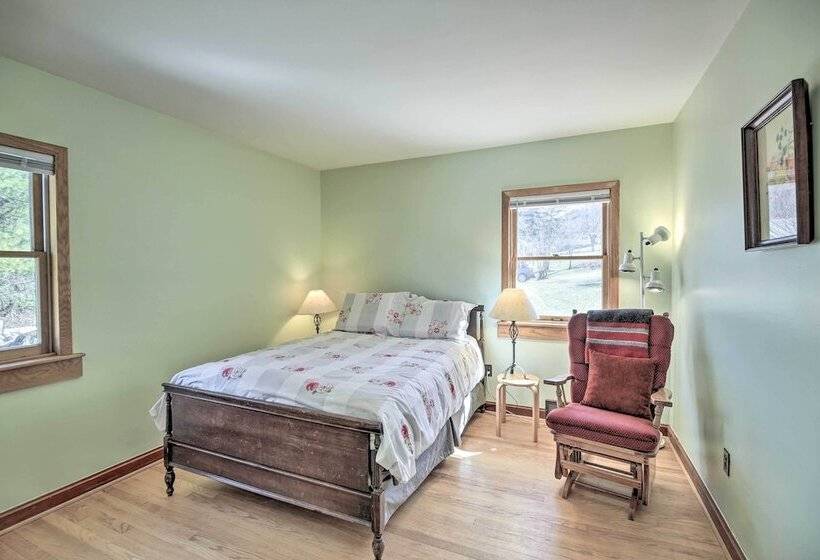 Quaint Creekside Home W/ Spacious Deck & Yard