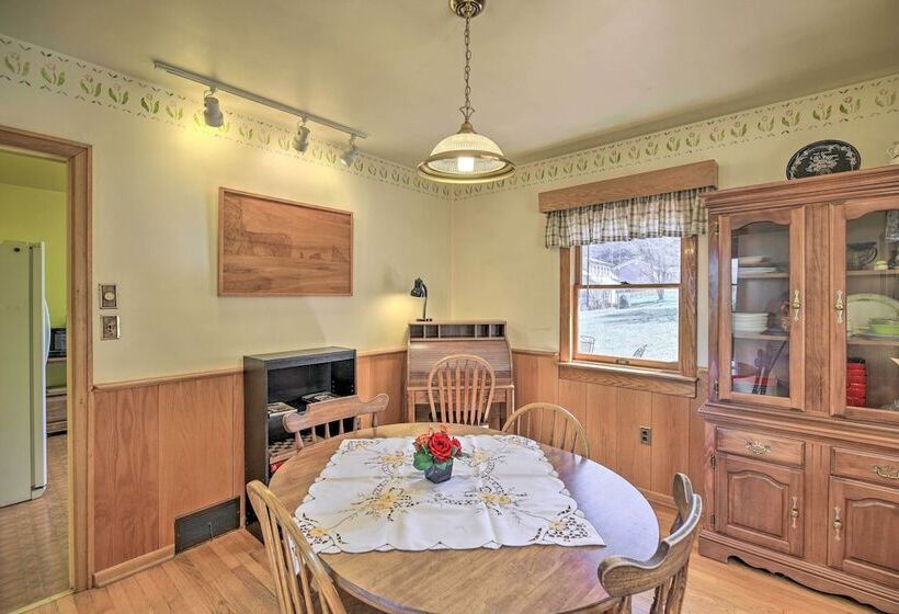 Quaint Creekside Home W/ Spacious Deck & Yard