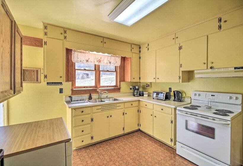 Quaint Creekside Home W/ Spacious Deck & Yard