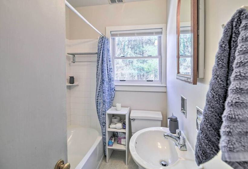 Quaint Creekside Home W/ Spacious Deck & Yard