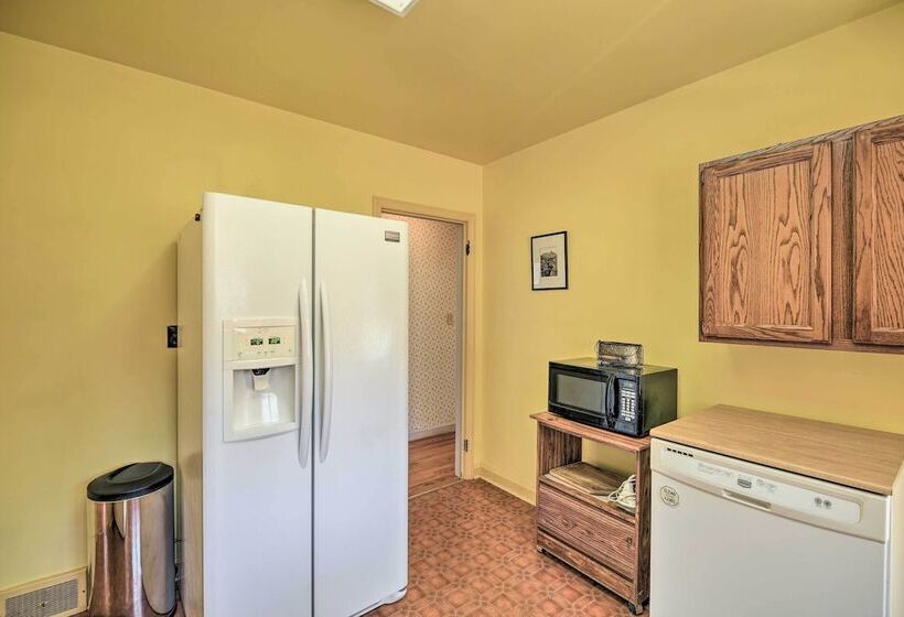 Quaint Creekside Home W/ Spacious Deck & Yard