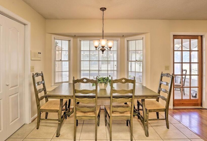 Quiet Dothan House With Fenced Yard + Fire Pit!