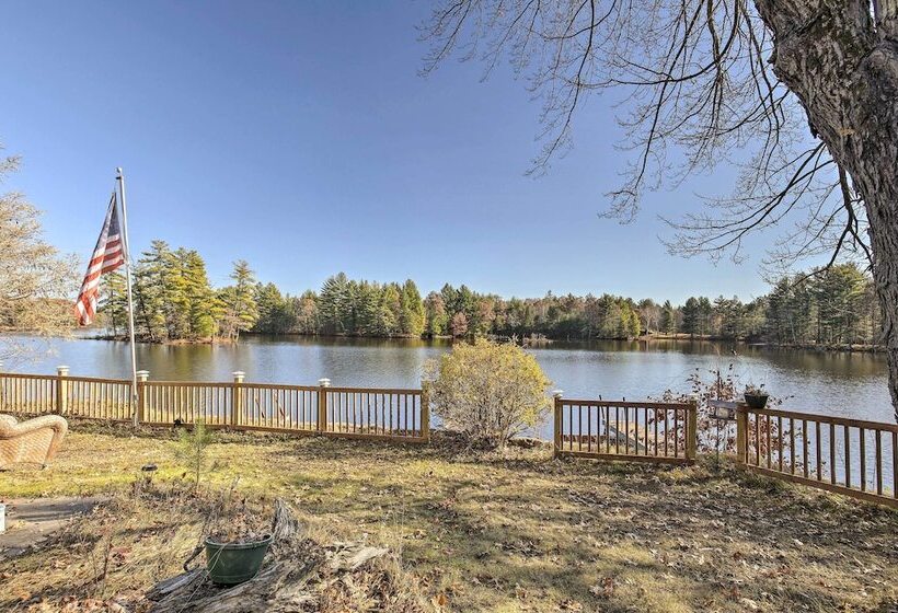 Retro Rhinelander Lake Retreat W/ Fire Pit!