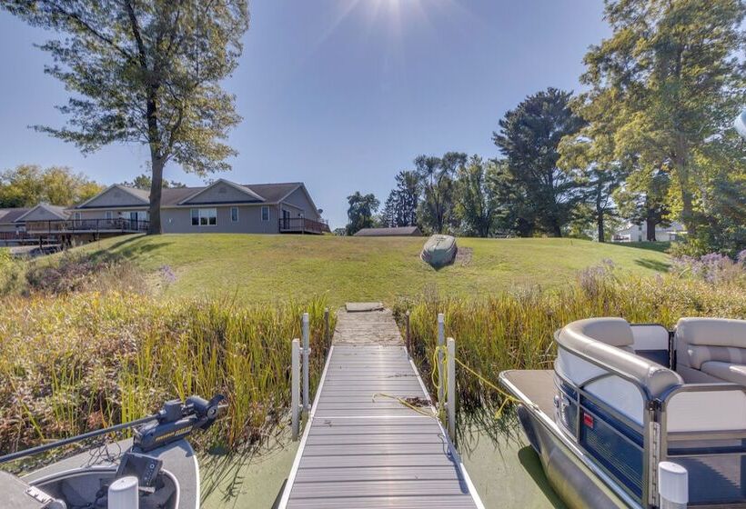 Riverfront Shawano Home W/ Private Backyard!