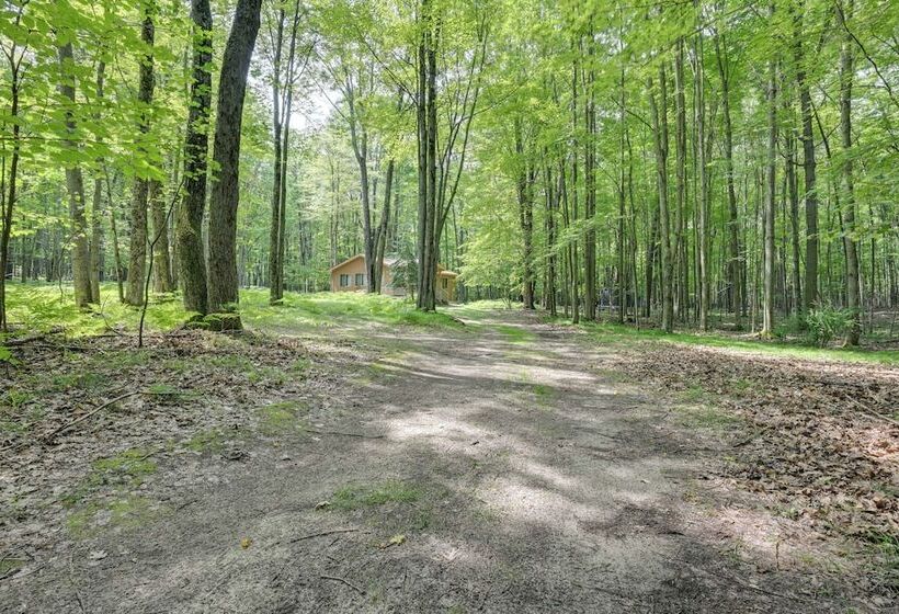 Secluded Farwell Cabin W/ Fire Pit & Gas Grill!