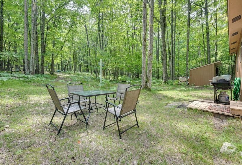 Secluded Farwell Cabin W/ Fire Pit & Gas Grill!