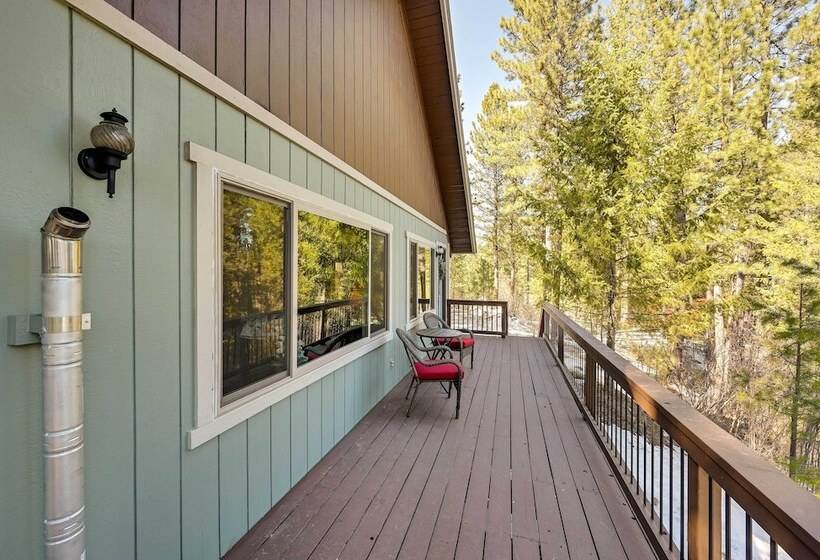 Secluded Garden Valley Cabin W/ Deck & Views!