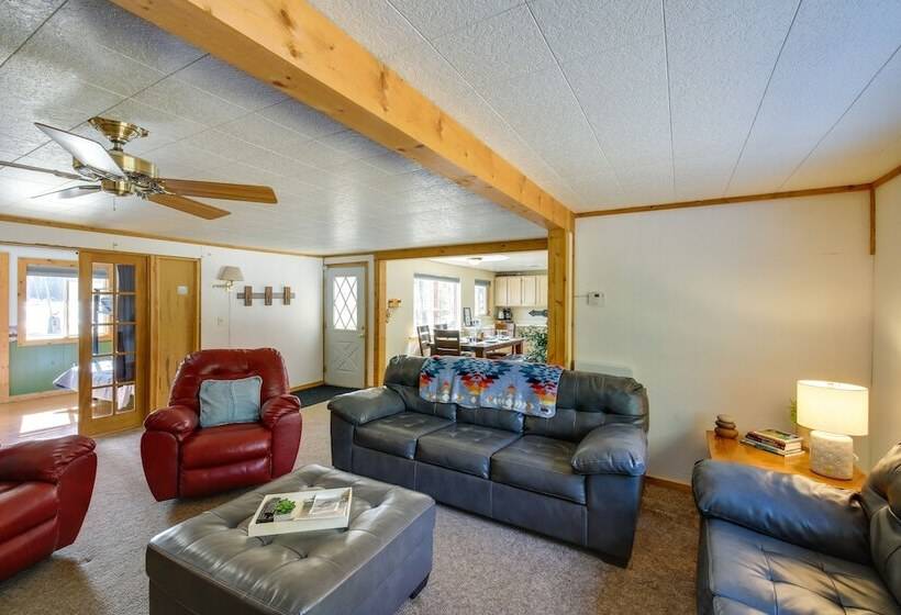 Hike, Bike & Boat: Cabin W/ Dock On Seeley Lake!