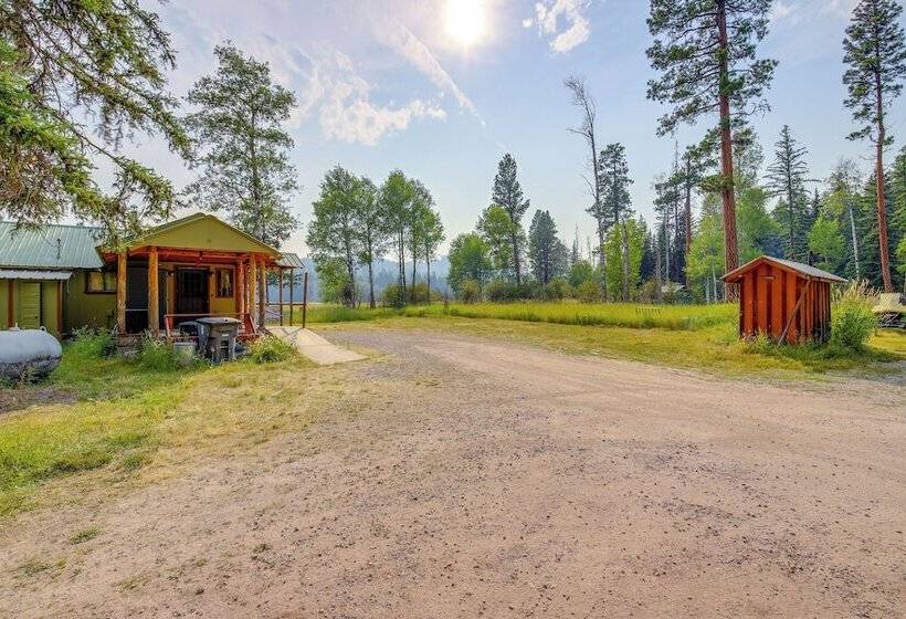 Hike, Bike & Boat: Cabin W/ Dock On Seeley Lake!