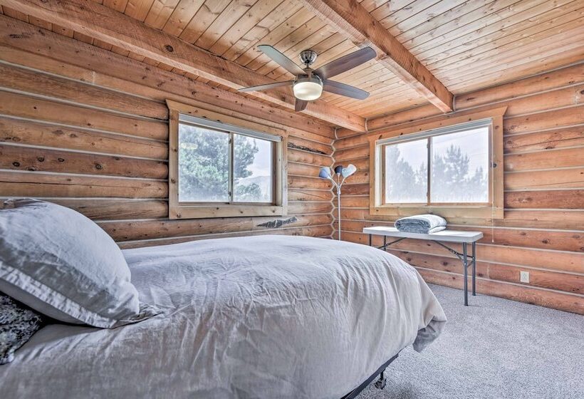 Spacious Hilltop Cabin W/ Deck & Scenic Views!