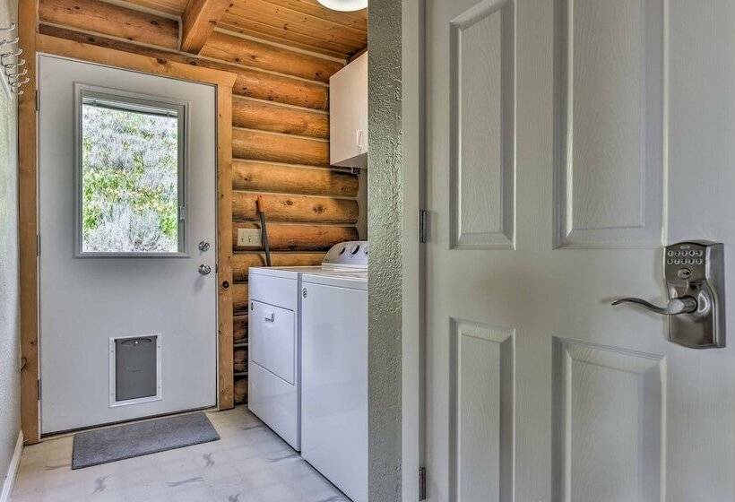 Spacious Hilltop Cabin W/ Deck & Scenic Views!