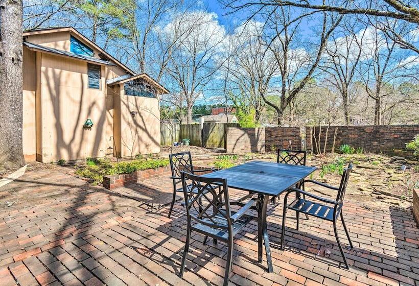 Spacious Little Rock Home W/ Yard & Game Room