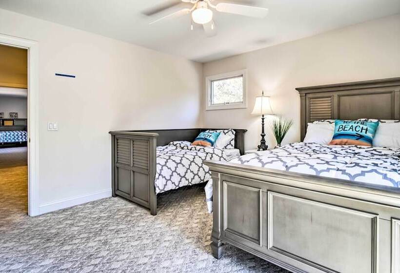 Spacious Mears House Steps From Lake Michigan!