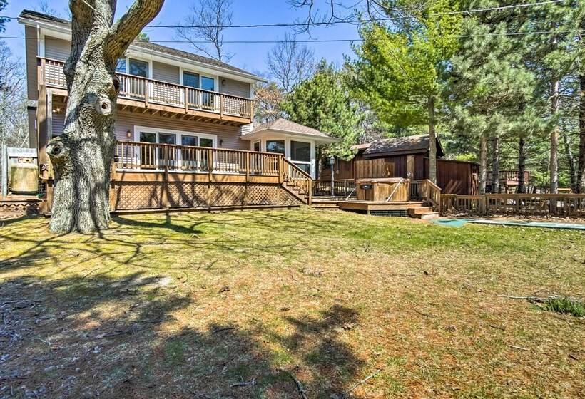 Spacious Mears House Steps From Lake Michigan!