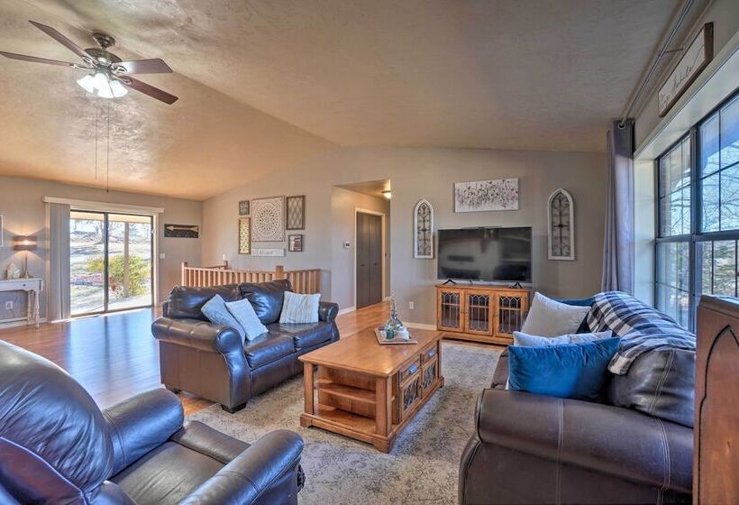 Spacious Omaha House W/ Deck & Mountain Views!
