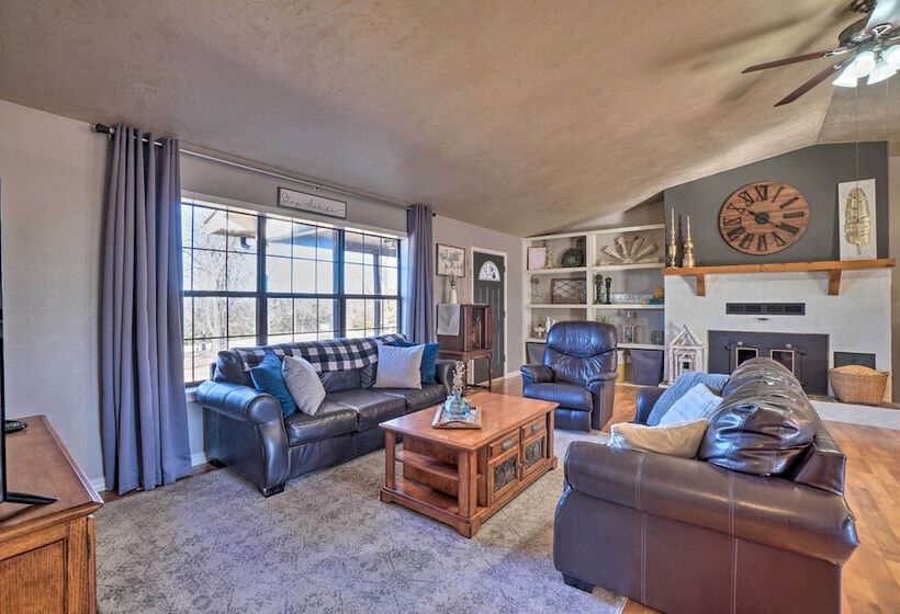 Spacious Omaha House W/ Deck & Mountain Views!