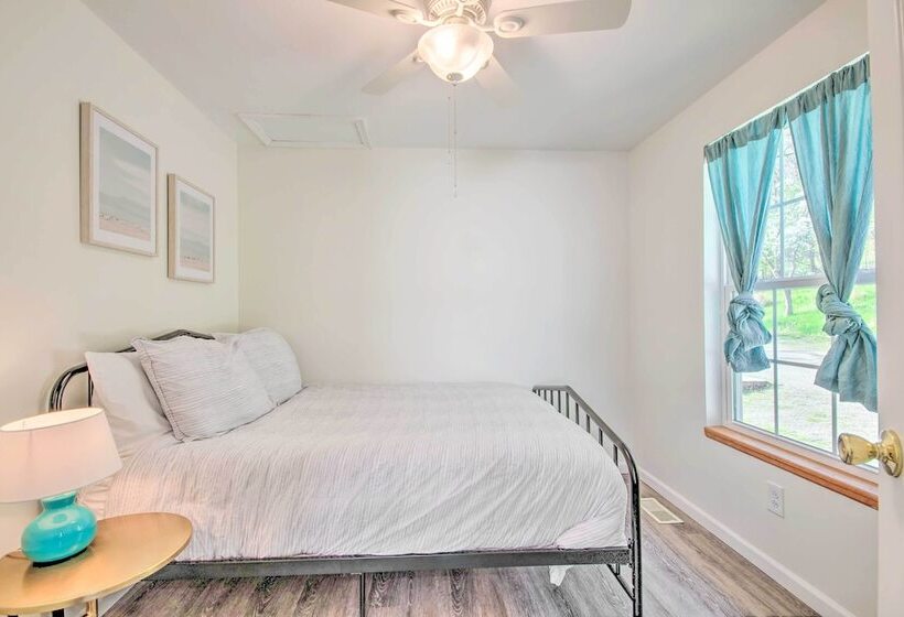 Boat Slip, Fire Pit: Lakefront Sunrise Beach Home!