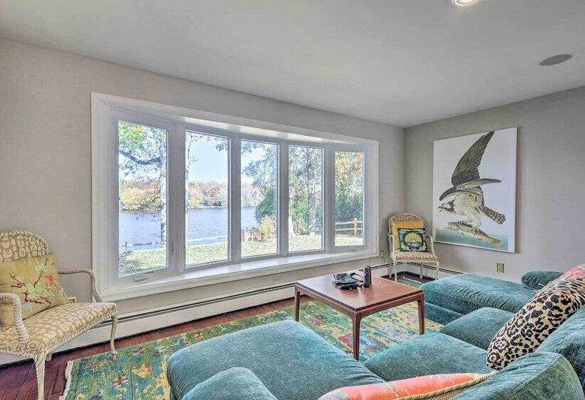 Vibrant Milford Home W/ Boat Dock & Patio!