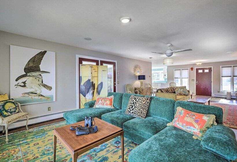Vibrant Milford Home W/ Boat Dock & Patio!