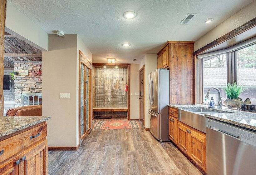 Waterfront Eagle River Lake Home W/ Boat Dock