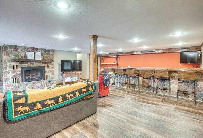 Waterfront Eagle River Lake Home W/ Boat Dock