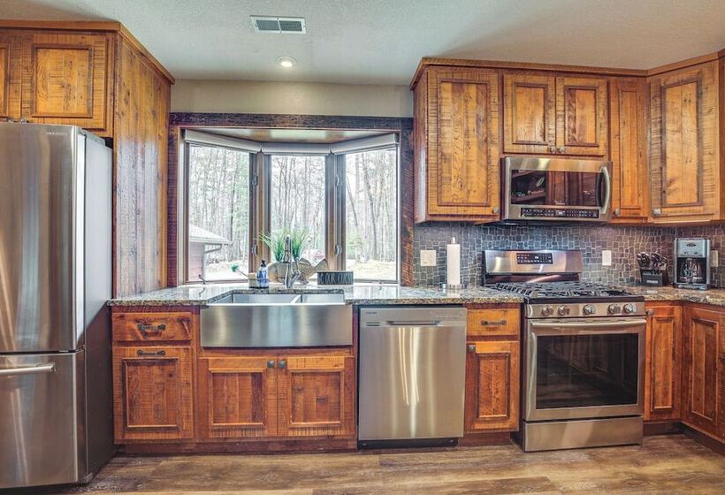 Waterfront Eagle River Lake Home W/ Boat Dock