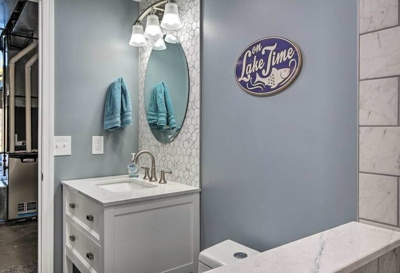 Waterfront Home On Lake Milton: Dock, Hot Tub