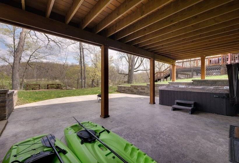 Waterfront Home On Lake Milton: Dock, Hot Tub