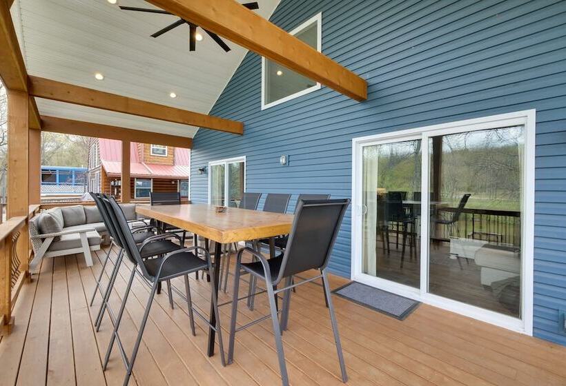 Waterfront Home On Lake Milton: Dock, Hot Tub