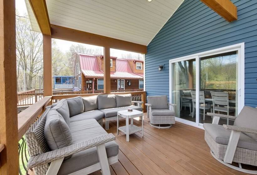 Waterfront Home On Lake Milton: Dock, Hot Tub
