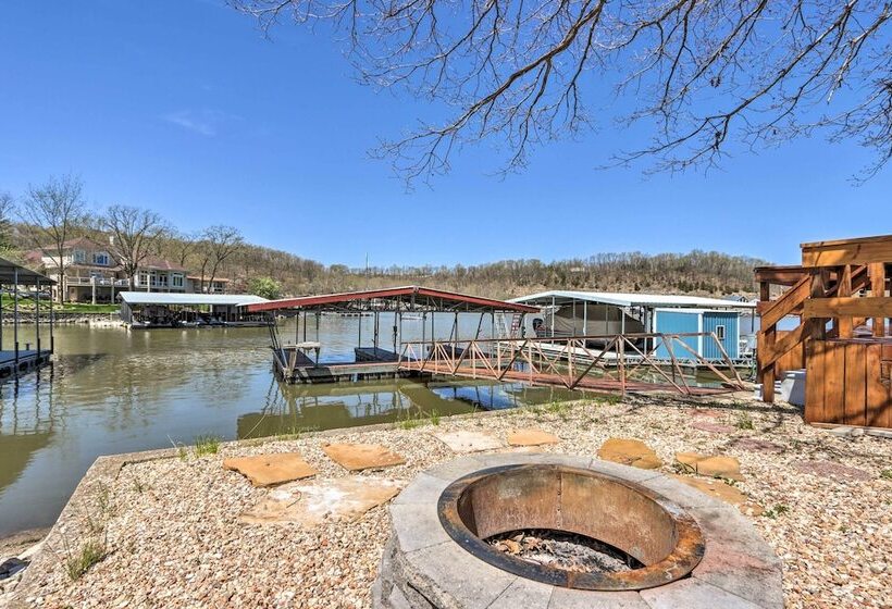 Waterfront Lake Of The Ozarks Cabin W/ Boat Dock!