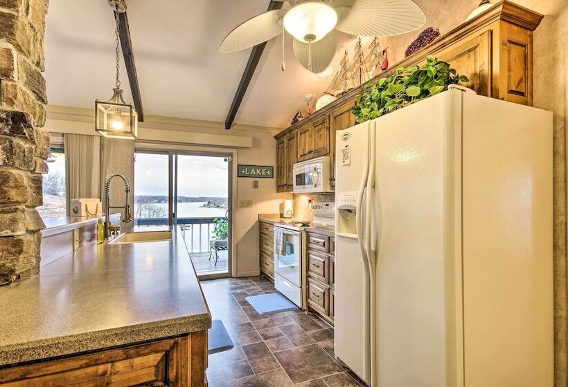 Waterfront Lake Ozark Home W/ Deck & Grill!