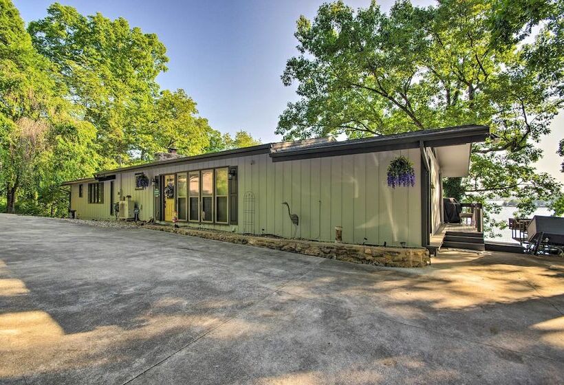 Waterfront Lake Ozark Home W/ Deck & Grill!