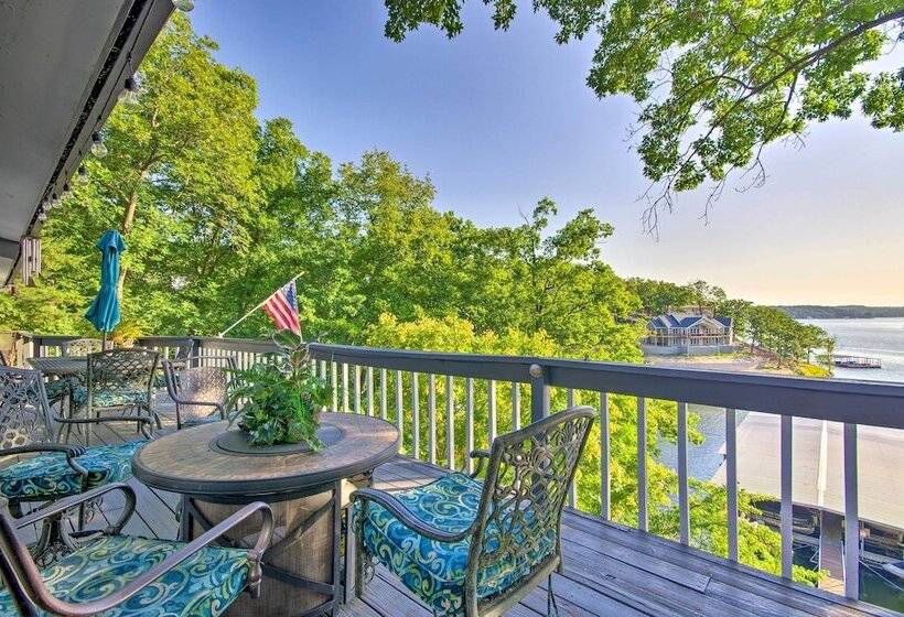 Waterfront Lake Ozark Home W/ Deck & Grill!
