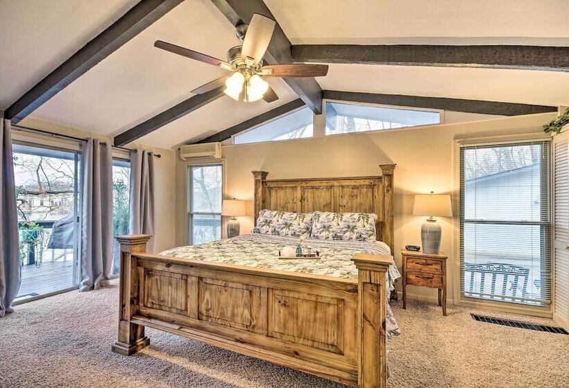 Waterfront Lake Ozark Home W/ Deck & Grill!