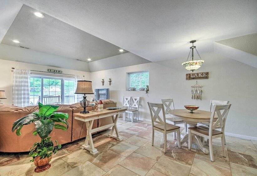 Waterfront Lake Ozark Home W/ Decks, Fire Pit