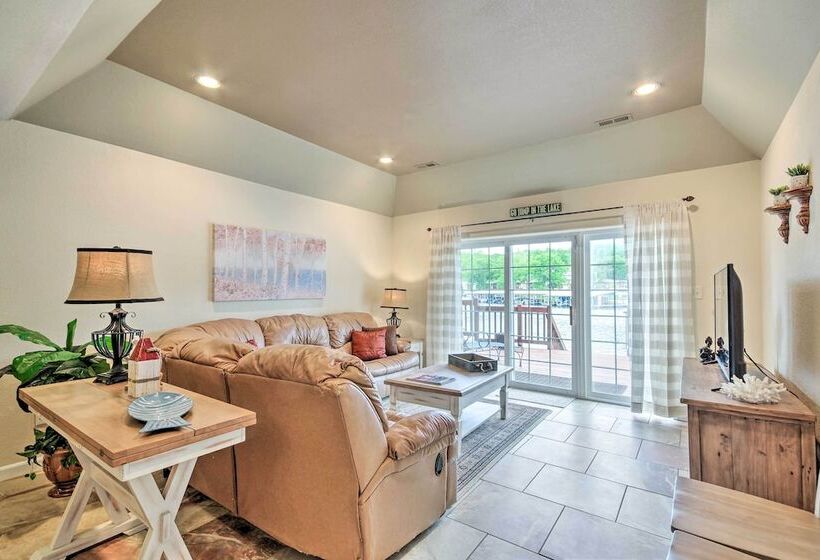 Waterfront Lake Ozark Home W/ Decks, Fire Pit