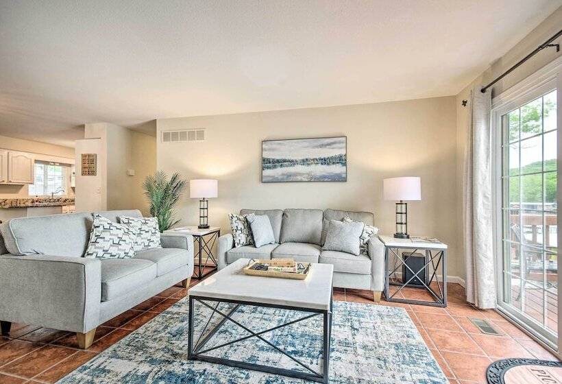 Waterfront Lake Ozark Home W/ Decks, Fire Pit